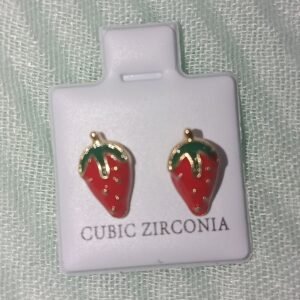 Pendientes fresas