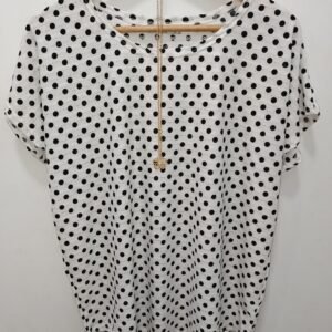 Blusa Lunares Negros